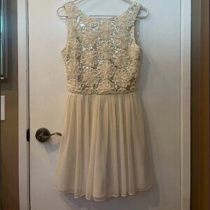 White Speechless Dress